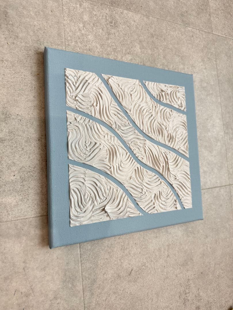 お取り置きアクリル画テクスチャーアートno.67、68抽象画原画キャンバスアート