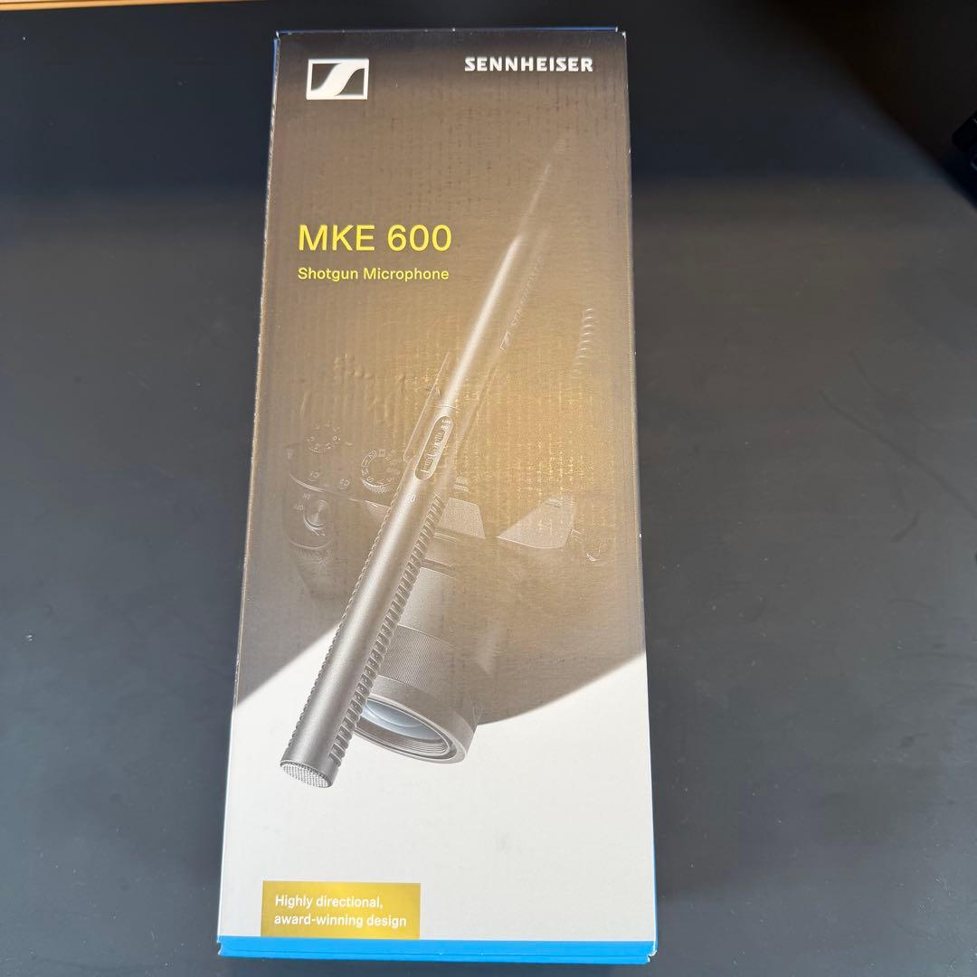 ゼンハイザー MKE 600 ショットガンマイク