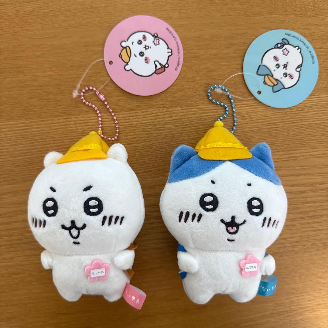 ちいかわ 登校スタイルぷちマスコット ちいかわ ハチワレ