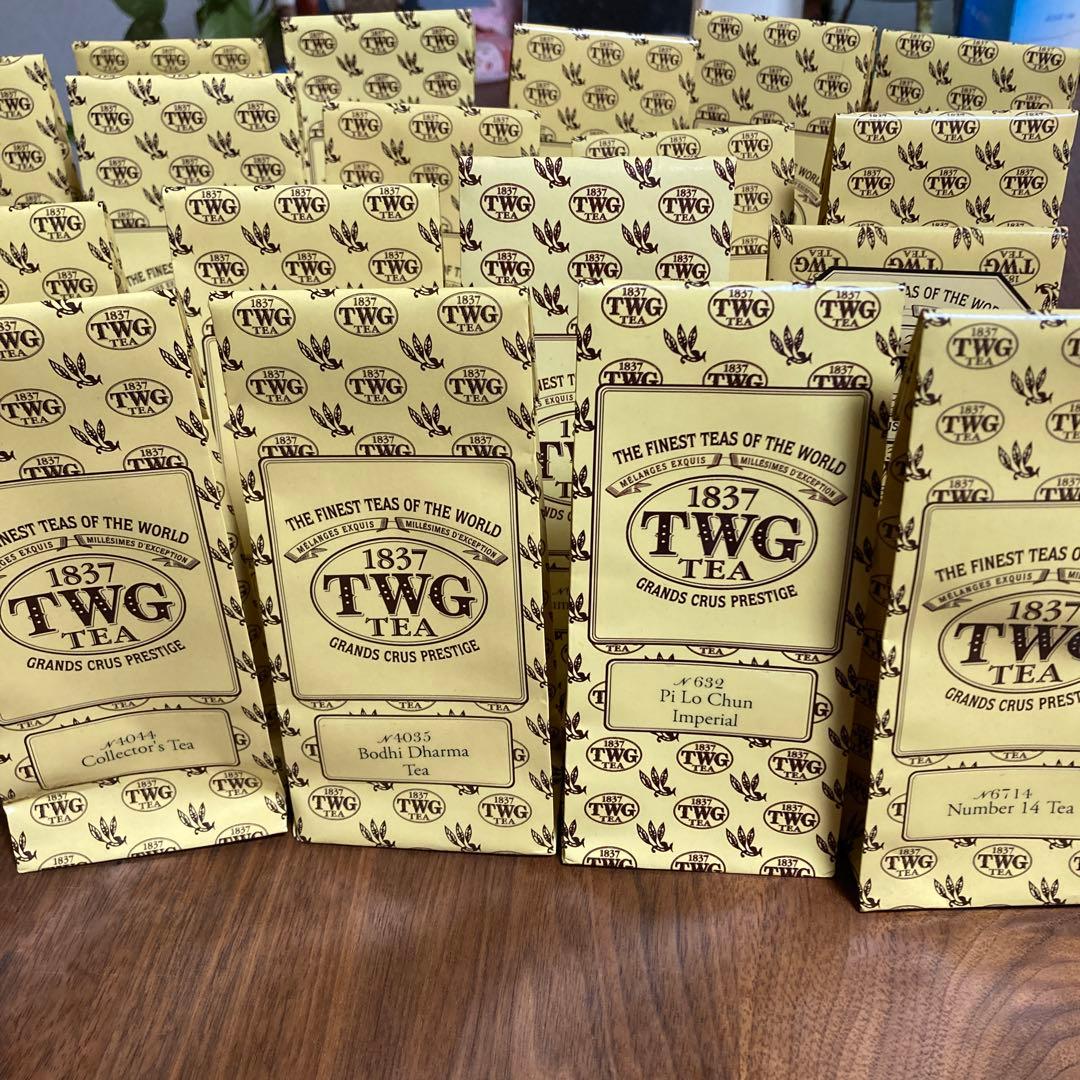 TWG 希少茶葉サンプル　20g15種類18袋セット