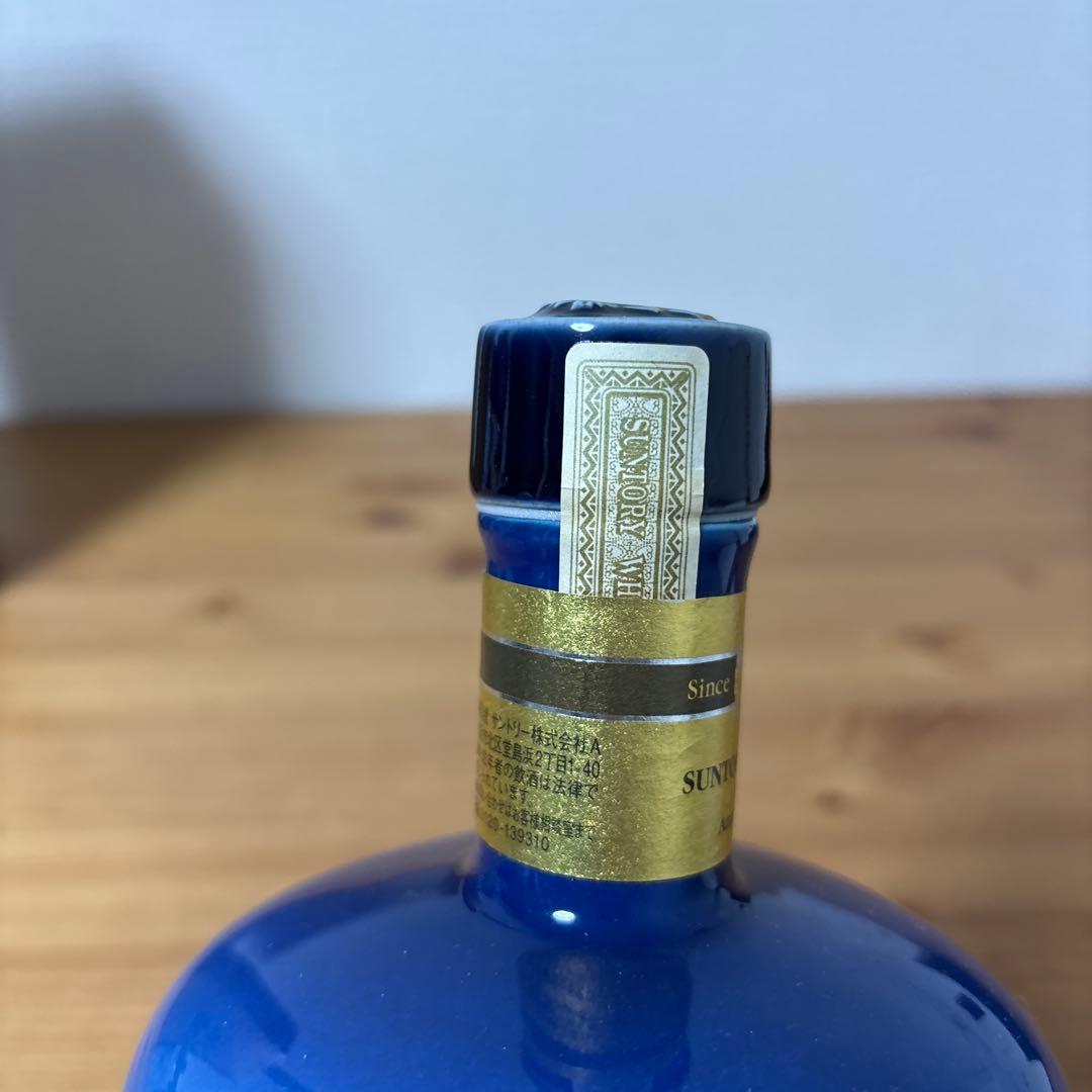 サントリーウイスキー　感謝百年　陶器　記念ボトル　未開封❹