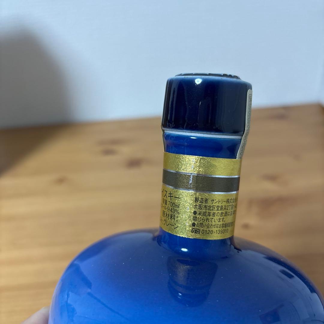 サントリーウイスキー　感謝百年　陶器　記念ボトル　未開封❹