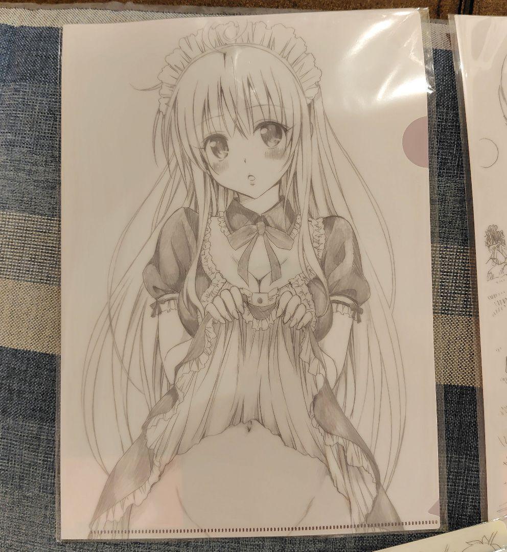 【未使用 未開封】To LOVEる　原画展　クリアファイル　8枚セット