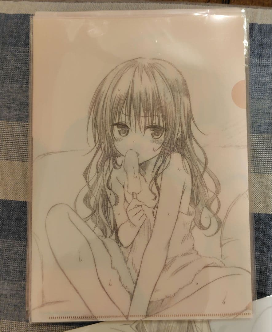 【未使用 未開封】To LOVEる　原画展　クリアファイル　8枚セット