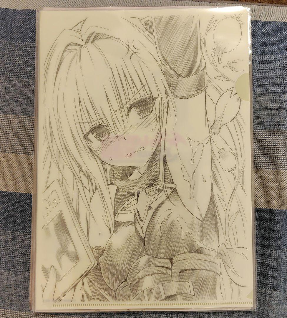 【未使用 未開封】To LOVEる　原画展　クリアファイル　8枚セット