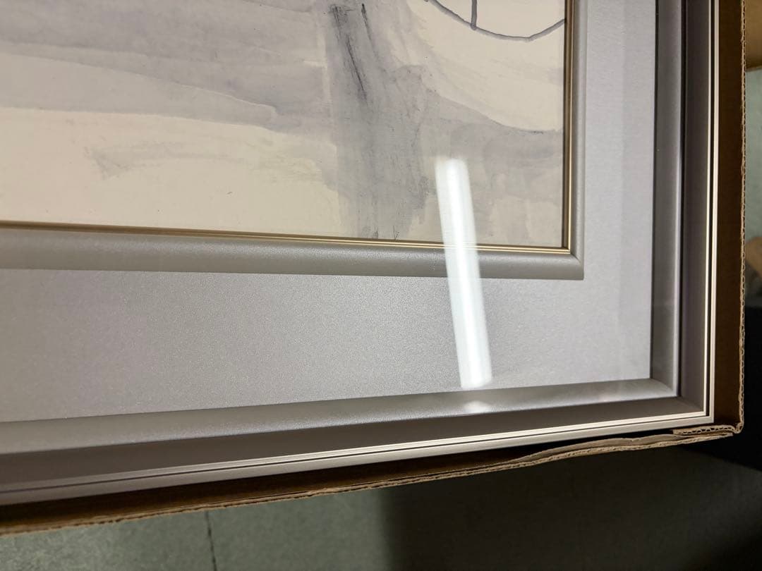 F10号用　ステンレス製額縁　３点セット