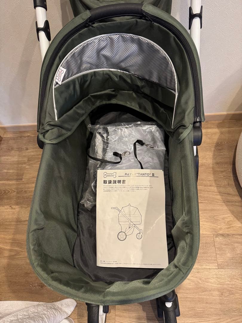 犬 バギー ピッコロカーネ TANTOⅡ ペットカート 4輪折りたたみ式