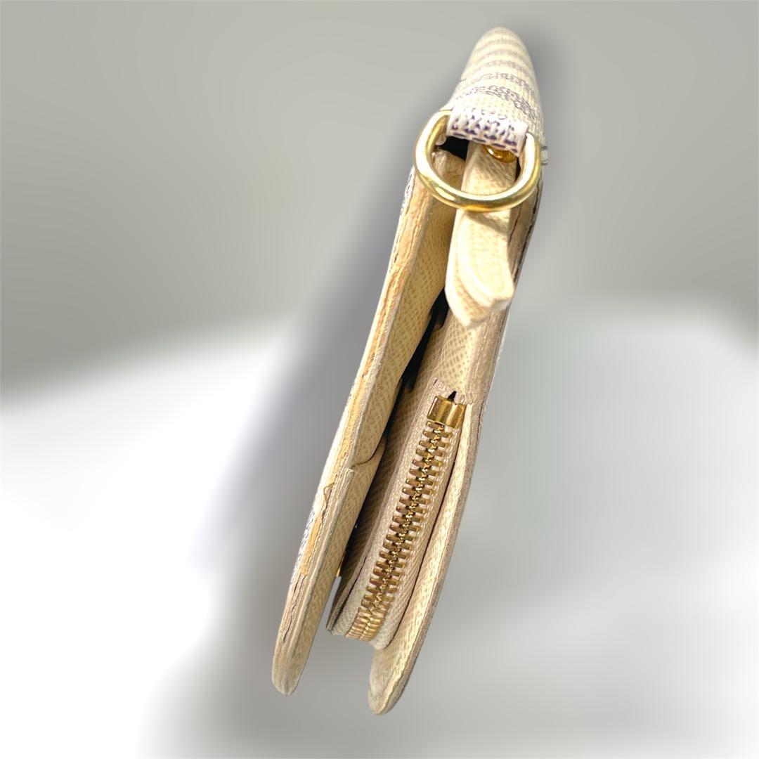 ルイヴィトン　LV N63072 ポルトフォイユ・アンソリット　ダミエアズール