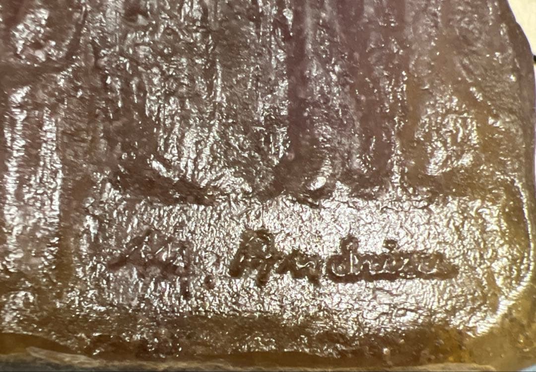 ドームフランス置物　マディ・アンドリアン作者 題．小さな学校　100／57