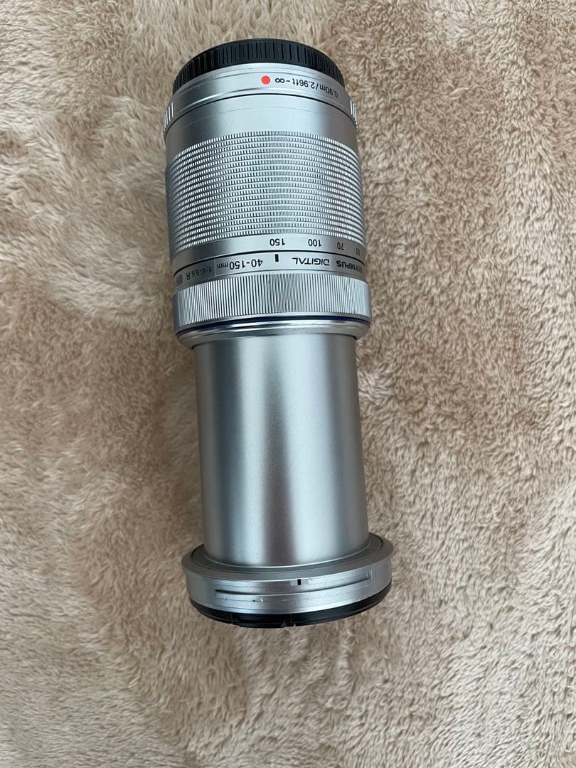 OLYMPUS PEN 40-150mm ズームレンズ シルバー