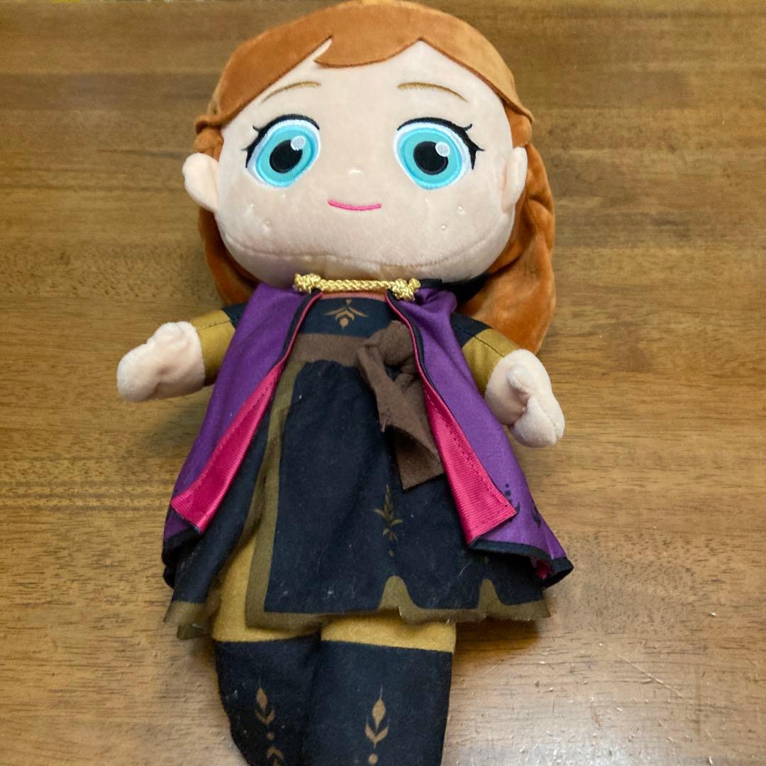 アナ　ぬいぐるみ　アナ雪2 frozen2 SEGA 42cm 未知の旅へ〜