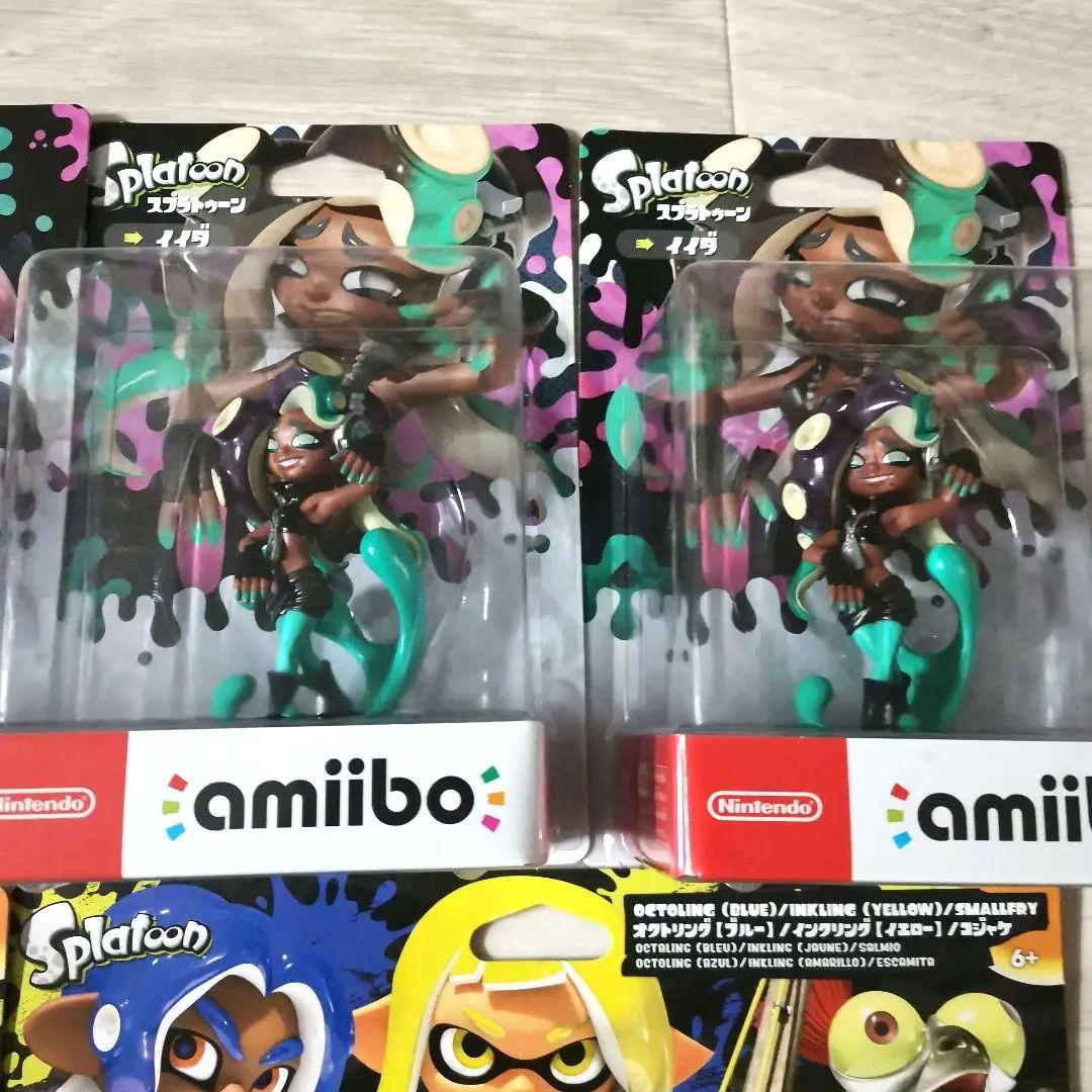 【新品未開封】amiibo スプラトゥーン各種　まとめ売り