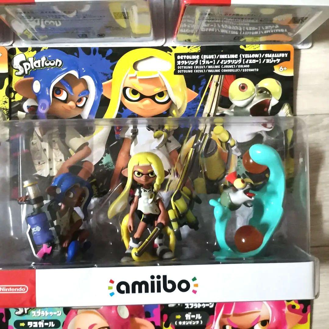 【新品未開封】amiibo スプラトゥーン各種　まとめ売り