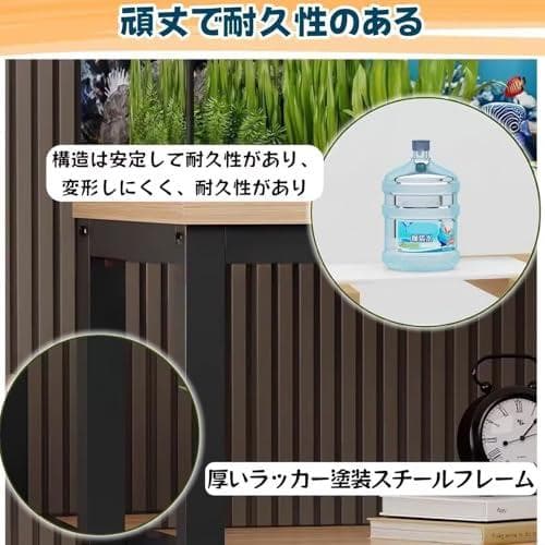 EastEamily 水槽台 水槽スタンド 3段 幅65cm×奥行35cm×高さ