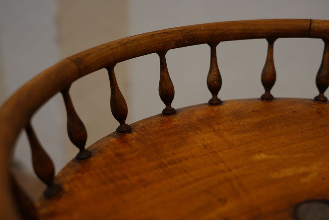 フランスアンティーク　回転棚　古木　1800年代　棚　回転　テーブル　シェルフ