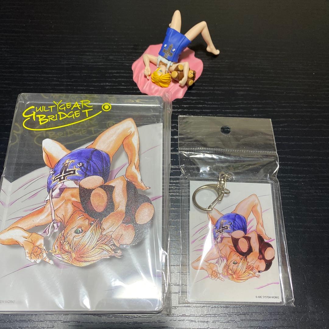 ギルティギア ブリジット　クリアトロフィー　アクリルキーホルダー　フィギュア