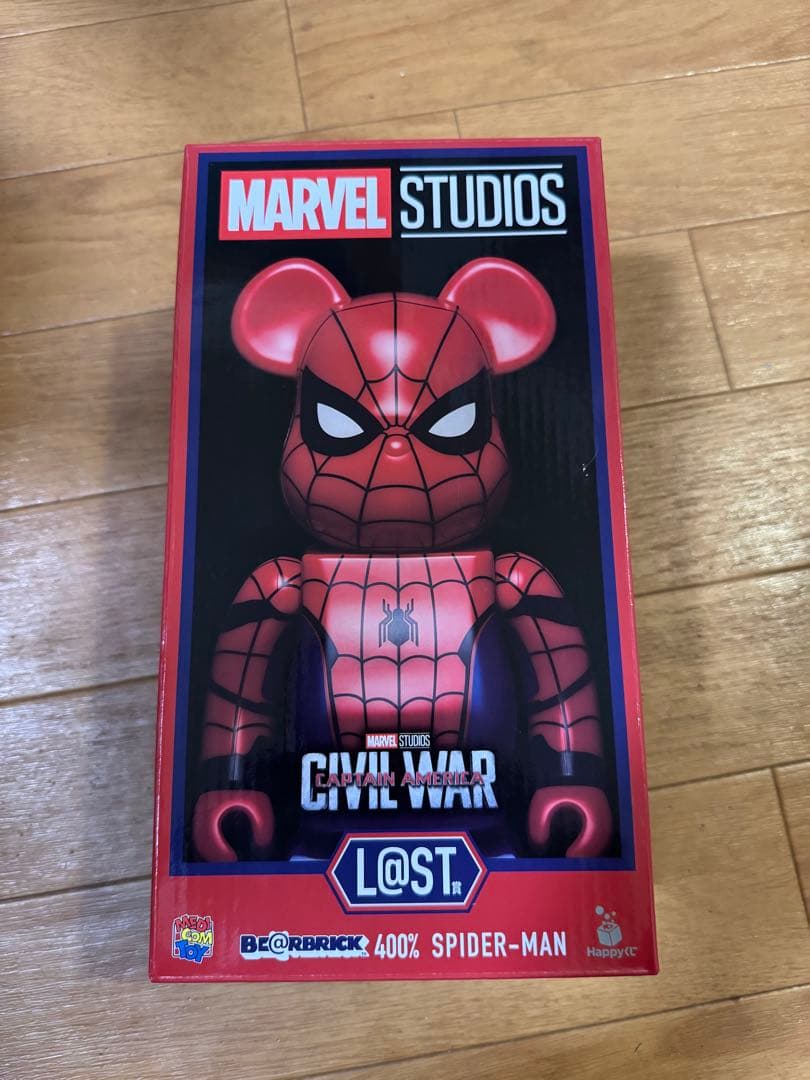 MARVEL BE@RBRICK 400% SPIDER-MAN LAST賞