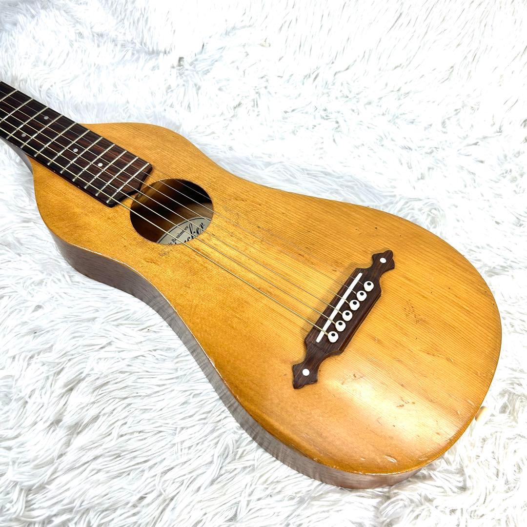 【レア】クロサワ楽器 GIGPACKER GPF-1 トラベルギター　ケース付