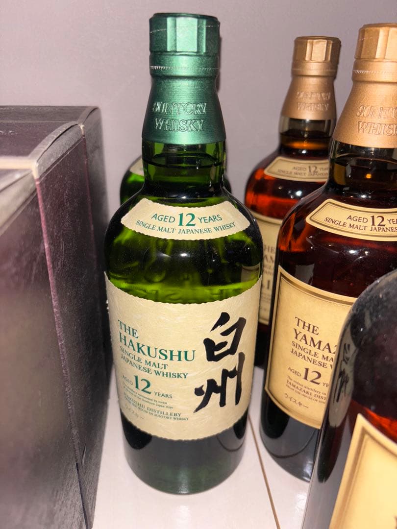Hibiki 21年と白州12年セット