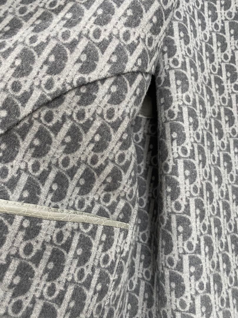 現行品　定価67万　試着 ディオール　ワークウェア ジャケット カシミヤ・シルク