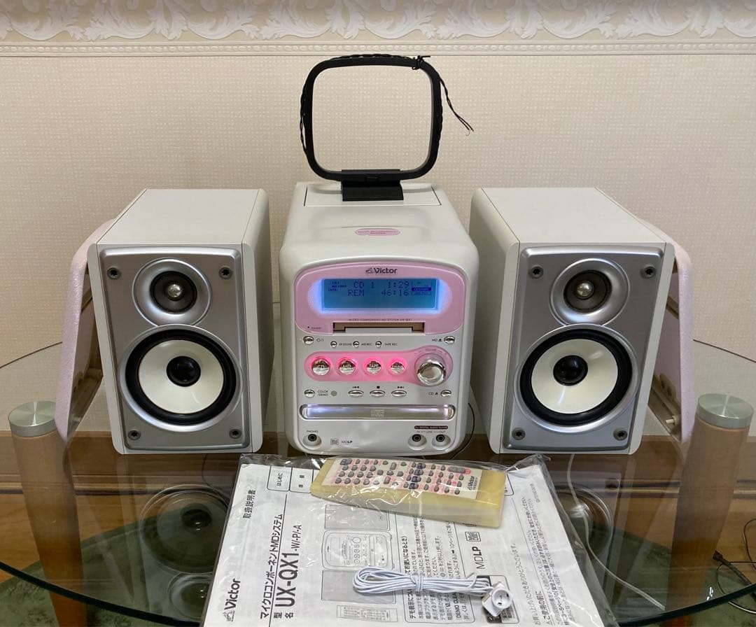 victorビクターUX-QX1オールインワン【美品希少可動品】