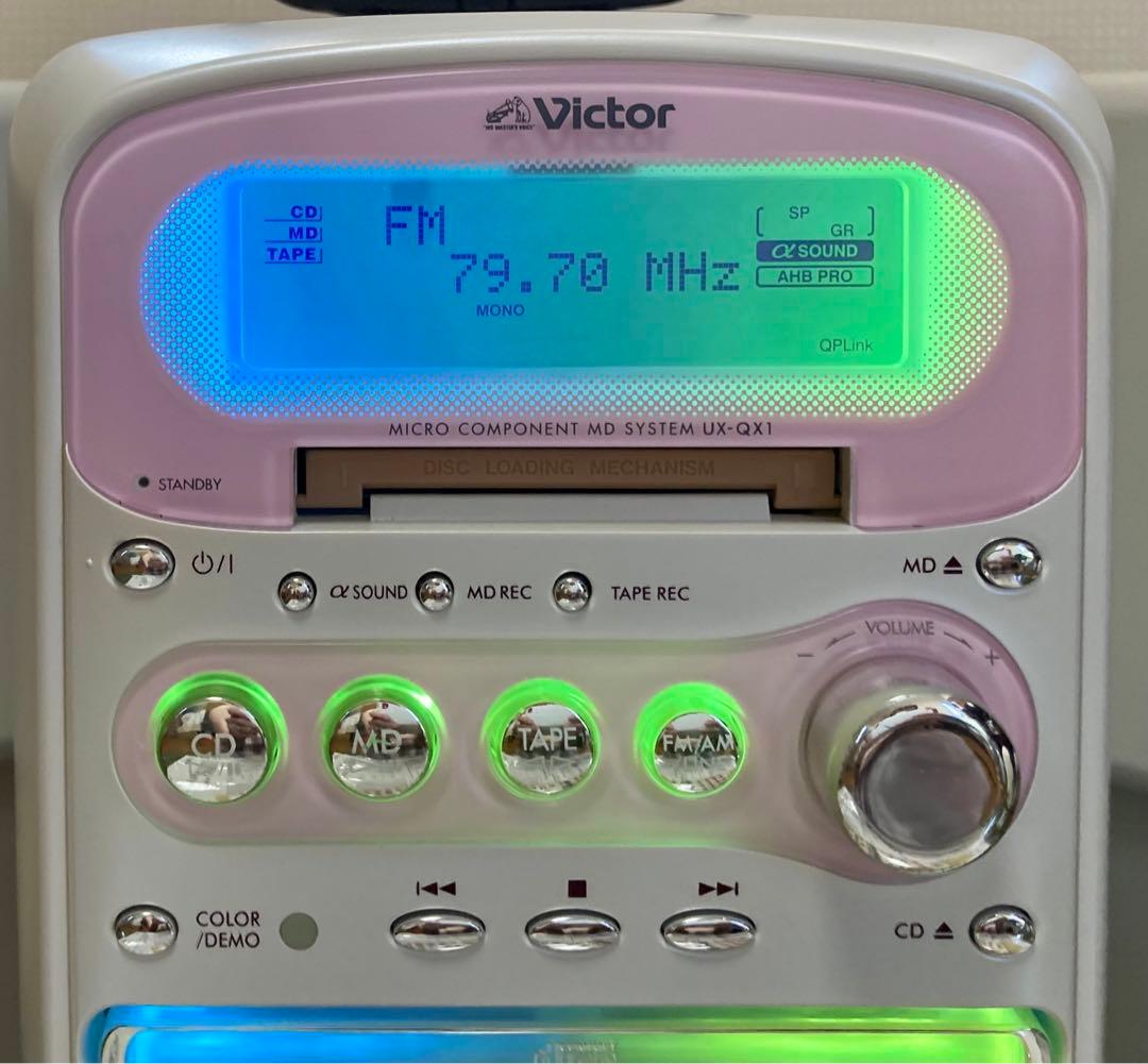 victorビクターUX-QX1オールインワン【美品希少可動品】