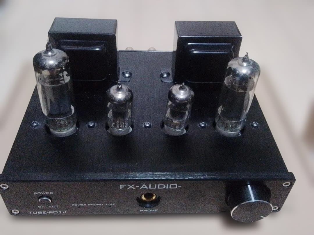 FX-AUDIO TUBE-P01J真空管アンプ