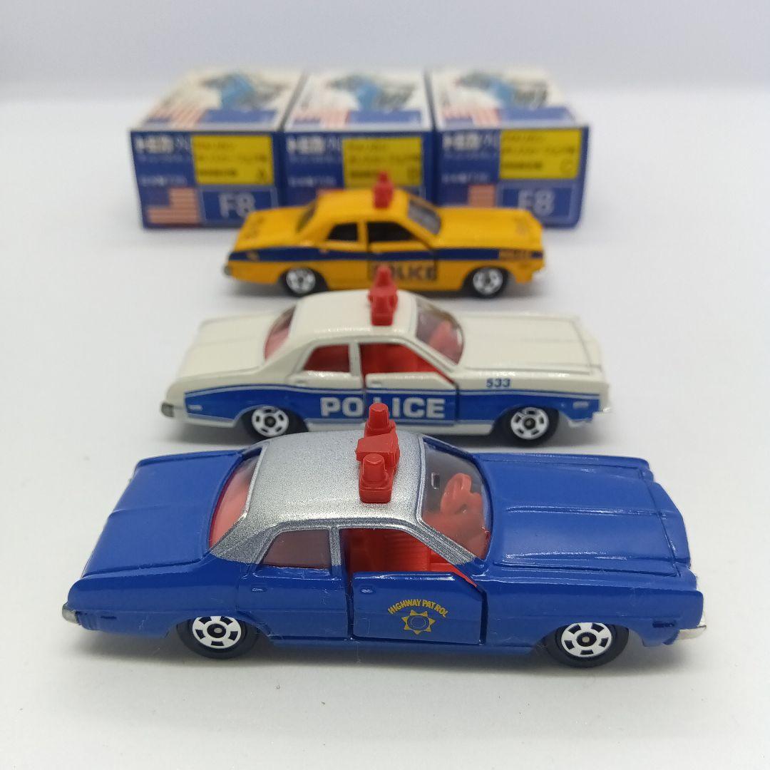 トミカ アメリカン ポリスカー フェア用 特別限定車 8台 青箱 日本製