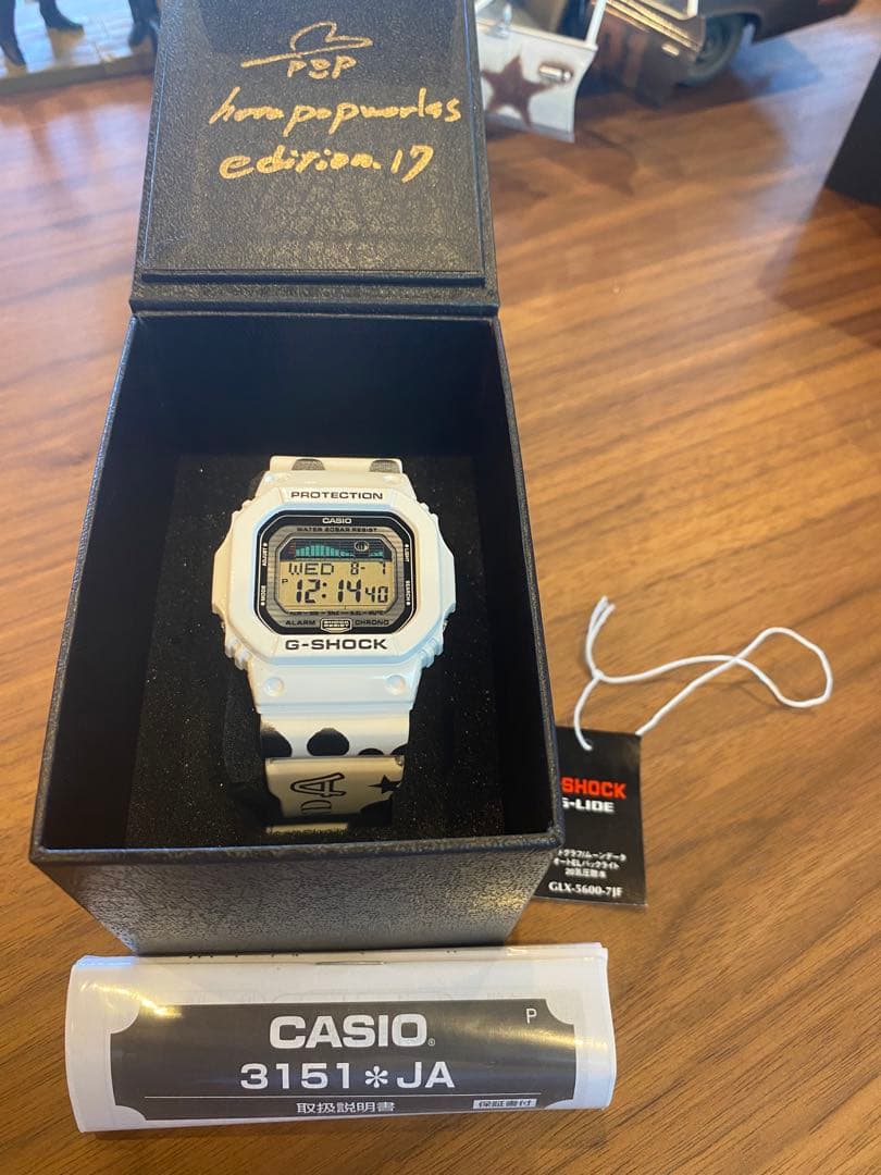 ハタヤママサオGショック新品未使用、イベント時にしか買えない希少品ホワイト