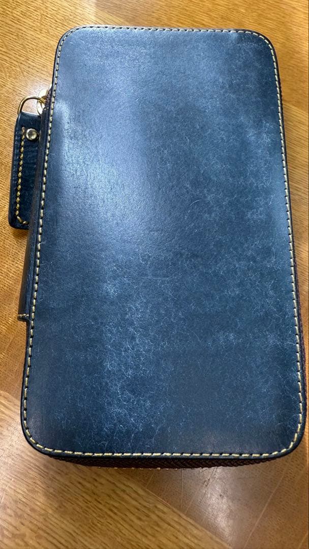 Bahagia＆Craft 10本差しペンケース プエブロネイビー