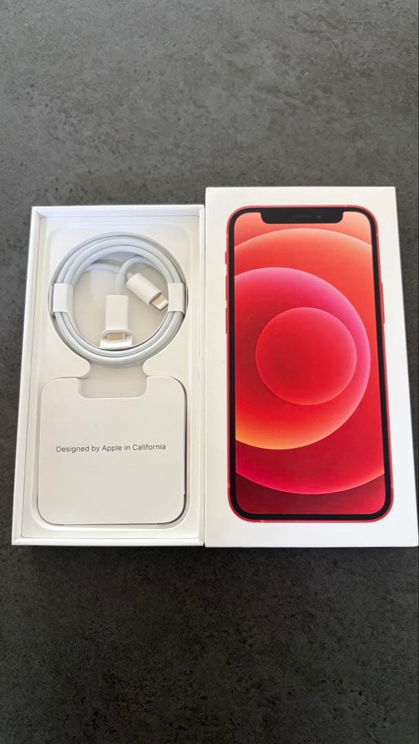 Apple iPhone 12 (PRODUCT)RED 本体　ジャンク品