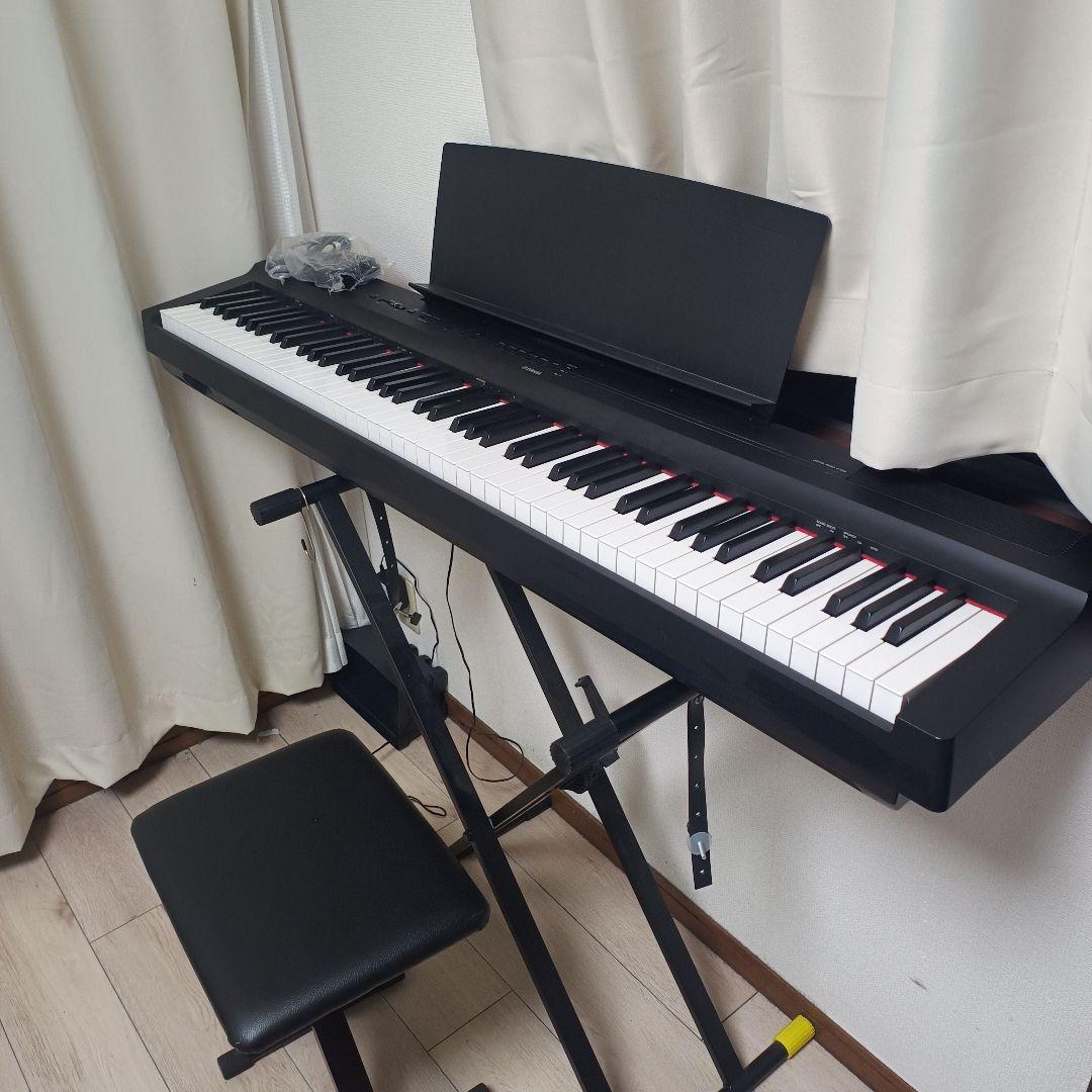 電子ピアノ ヤマハ YAMAHA P-125aB 88鍵盤　※直接手渡し希望
