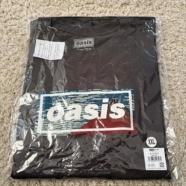 新品★oasis/オフィシャルツアーグッズ/Tシャツ/日本限定/富士/XXL★