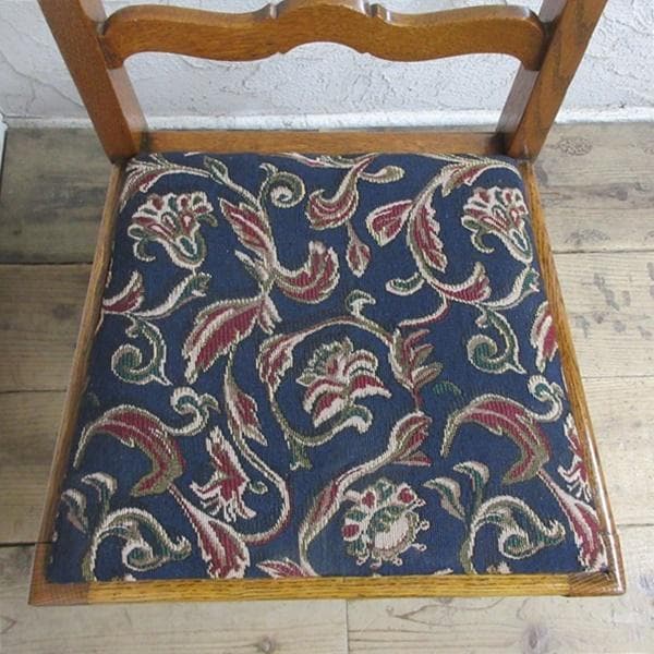 イギリス アンティーク 家具 ダイニングチェア ラダーバック 英国 4128e