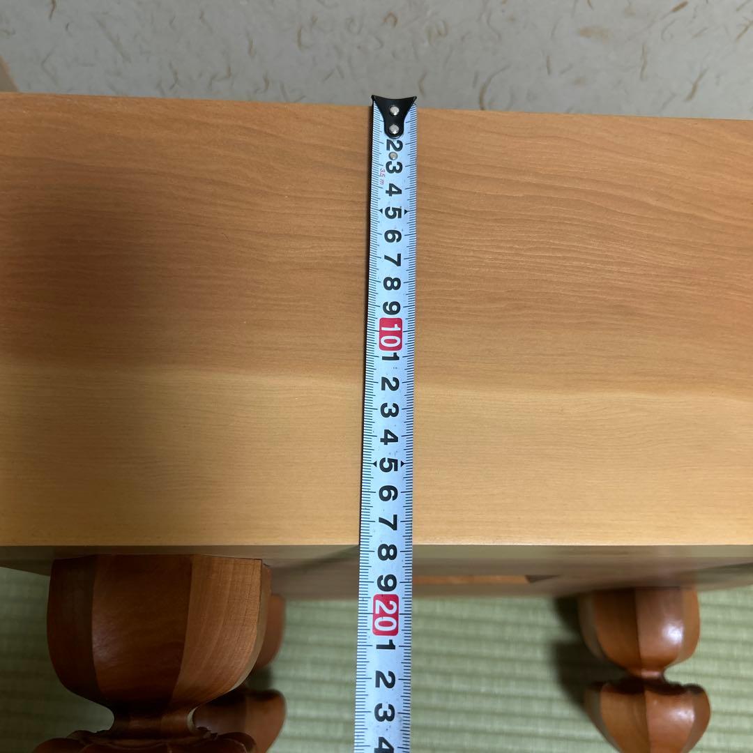 岡村碁盤店本榧囲碁盤と雪印本蛤黒那智碁石セット