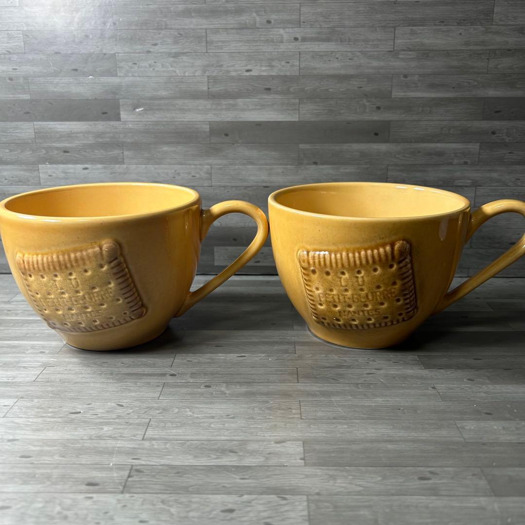 フランス アンティーク LU PETIT BEURRE マグカップ