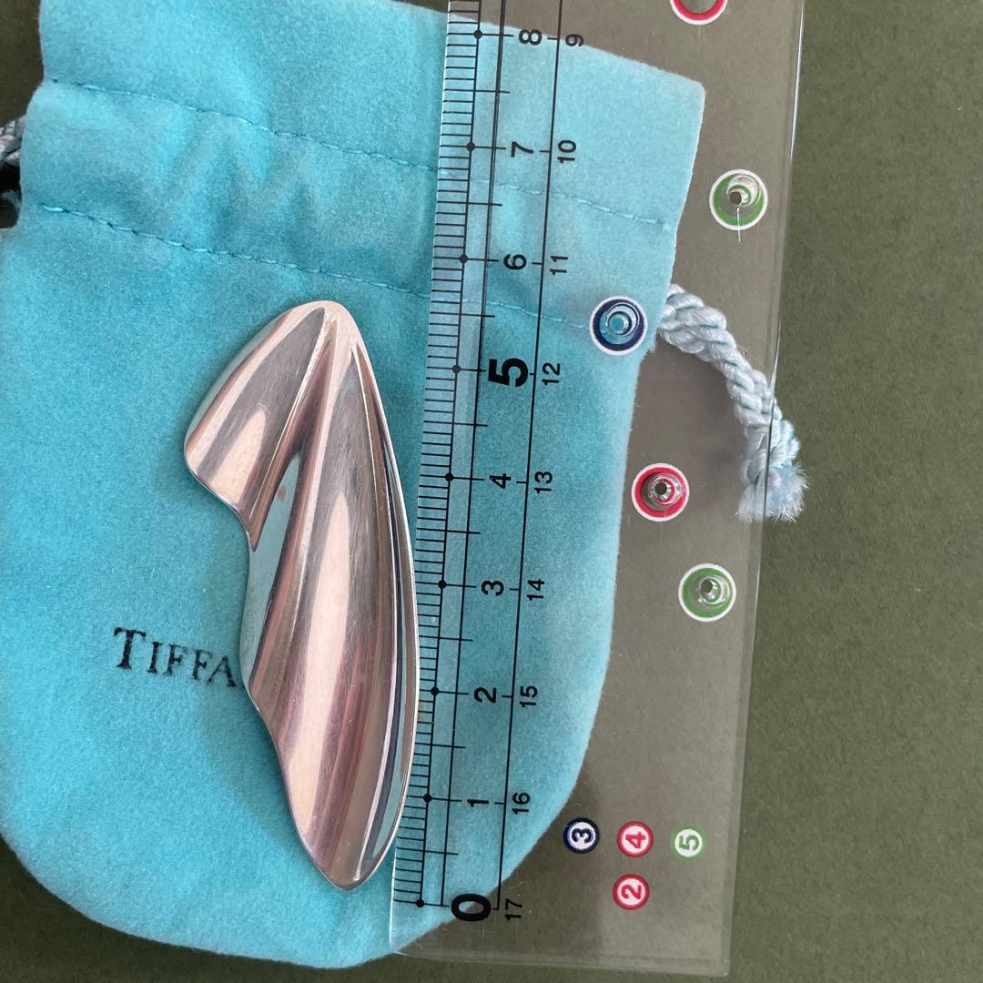 ピアノ★Tiffany エルサペレッティ フェザー ブローチ　シルバー