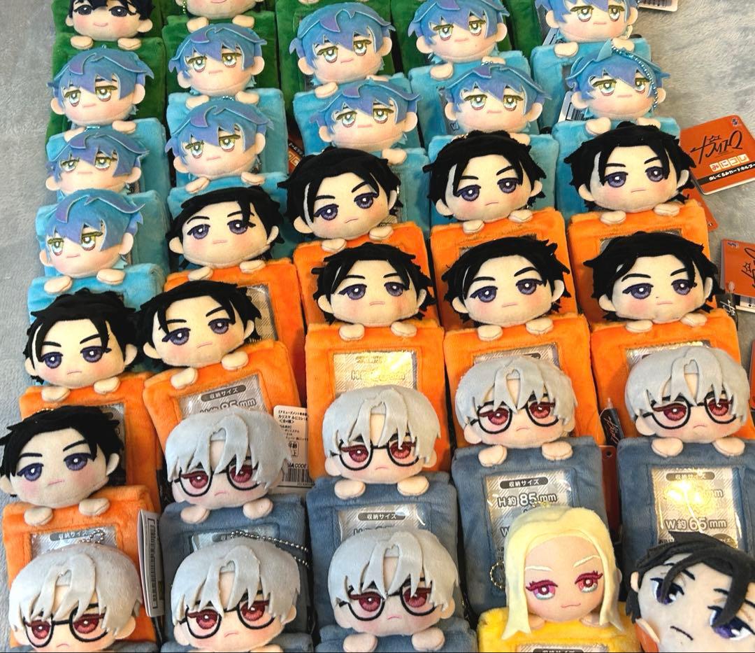 カリスマ　みにコレ ぬいぐるみ カードホルダー 53個＋ぬい２個