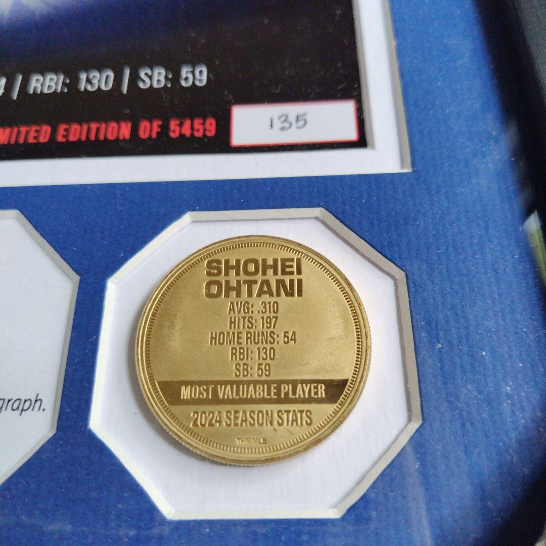 大谷翔平　 2024 MVP記念 ダブルゴールドフォトミント