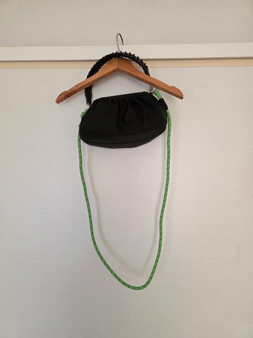 LENK×eclat　宮崎桃代さん別注Dumpling Mini／ナイロンバッグ