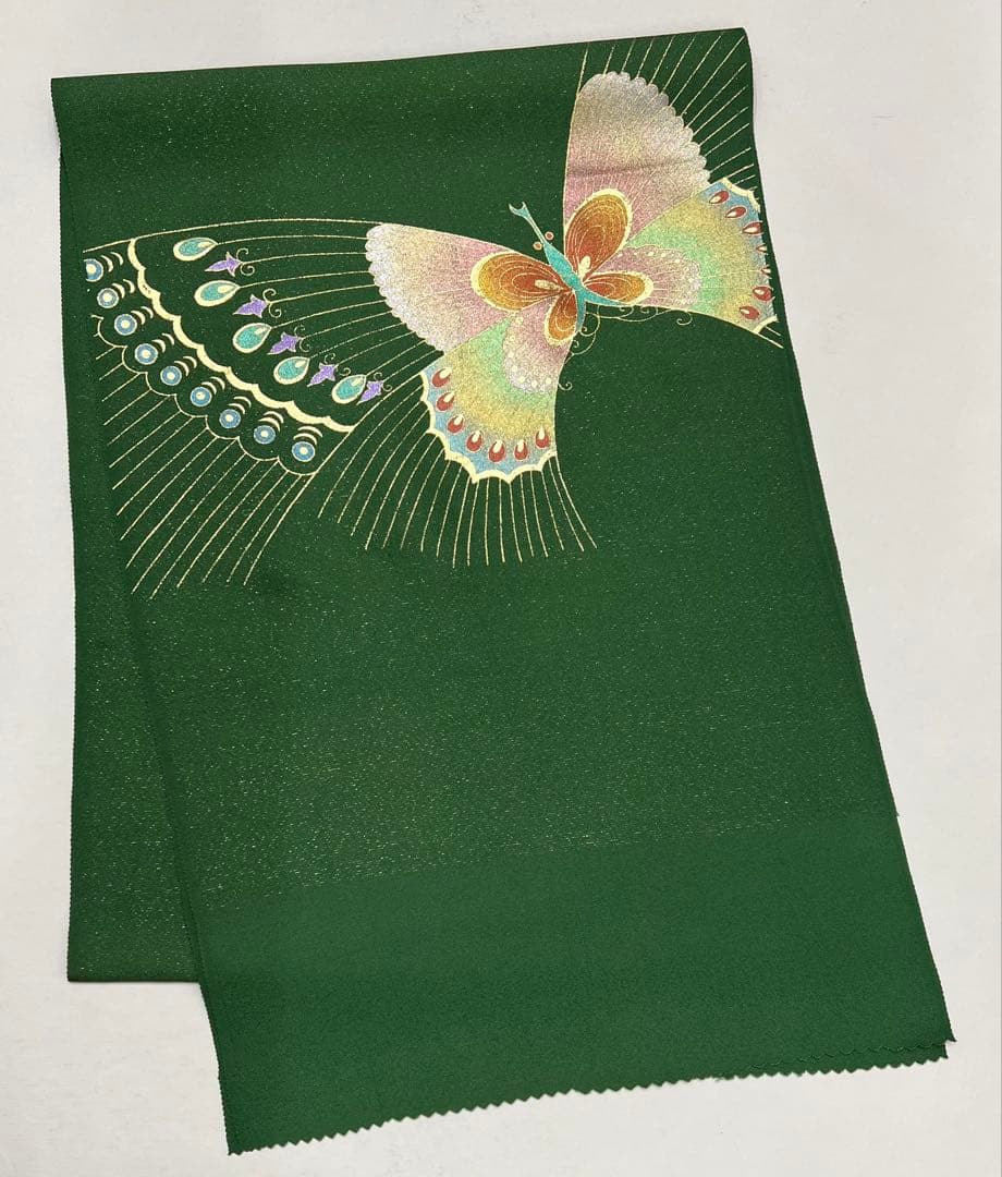 振り袖　フルセット　別誂長襦袢　高級寿光織　寛斎　落款　無地　パーティー　599