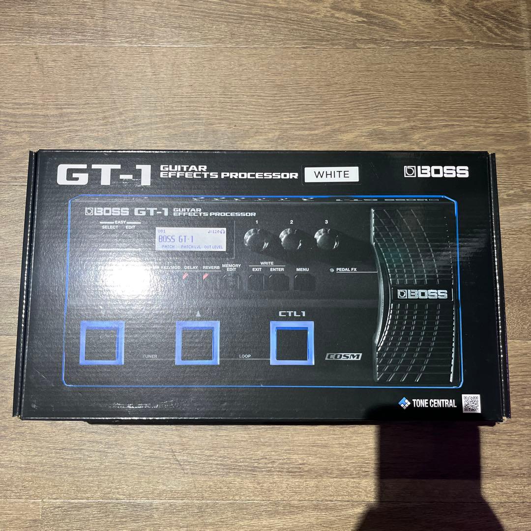 BOSS GT-1 限定カラー　純正アダプター付き