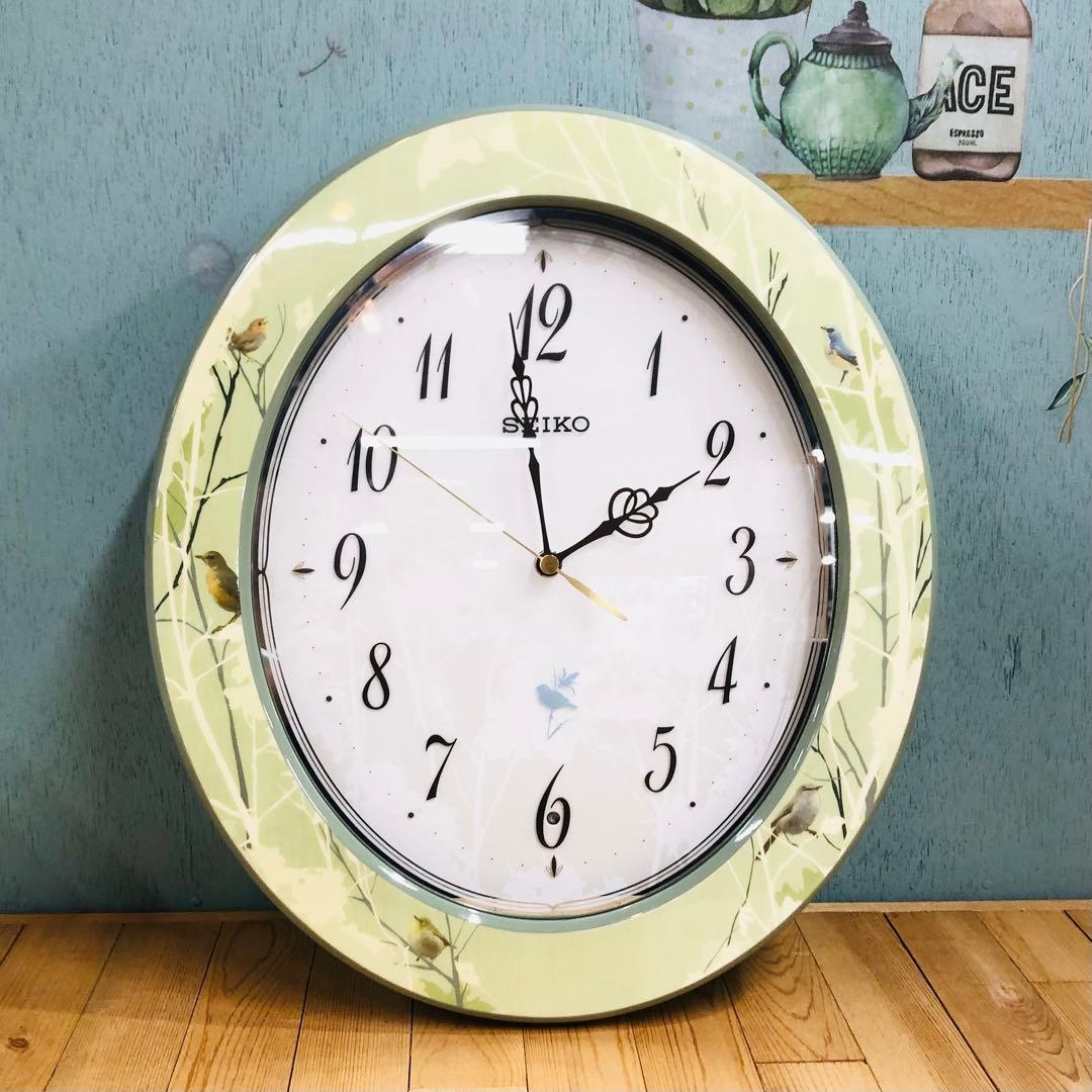 SEIKO セイコー 掛け時計 RX214M 鳥のさえずり