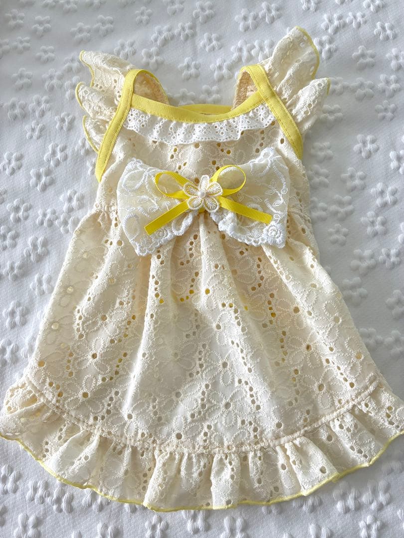 むぎ犬服ハンドメイドワンピース