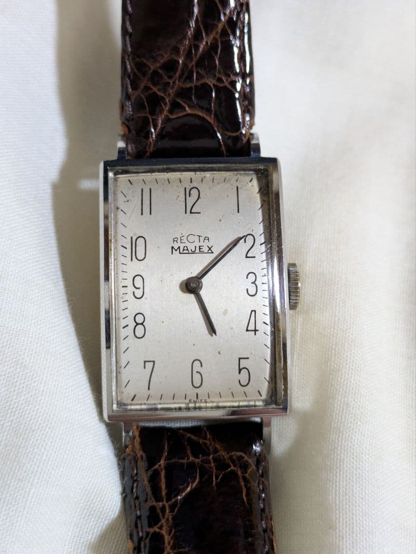 ト*ン様 RECTA レクタ　手巻き時計 レクタンギュラー