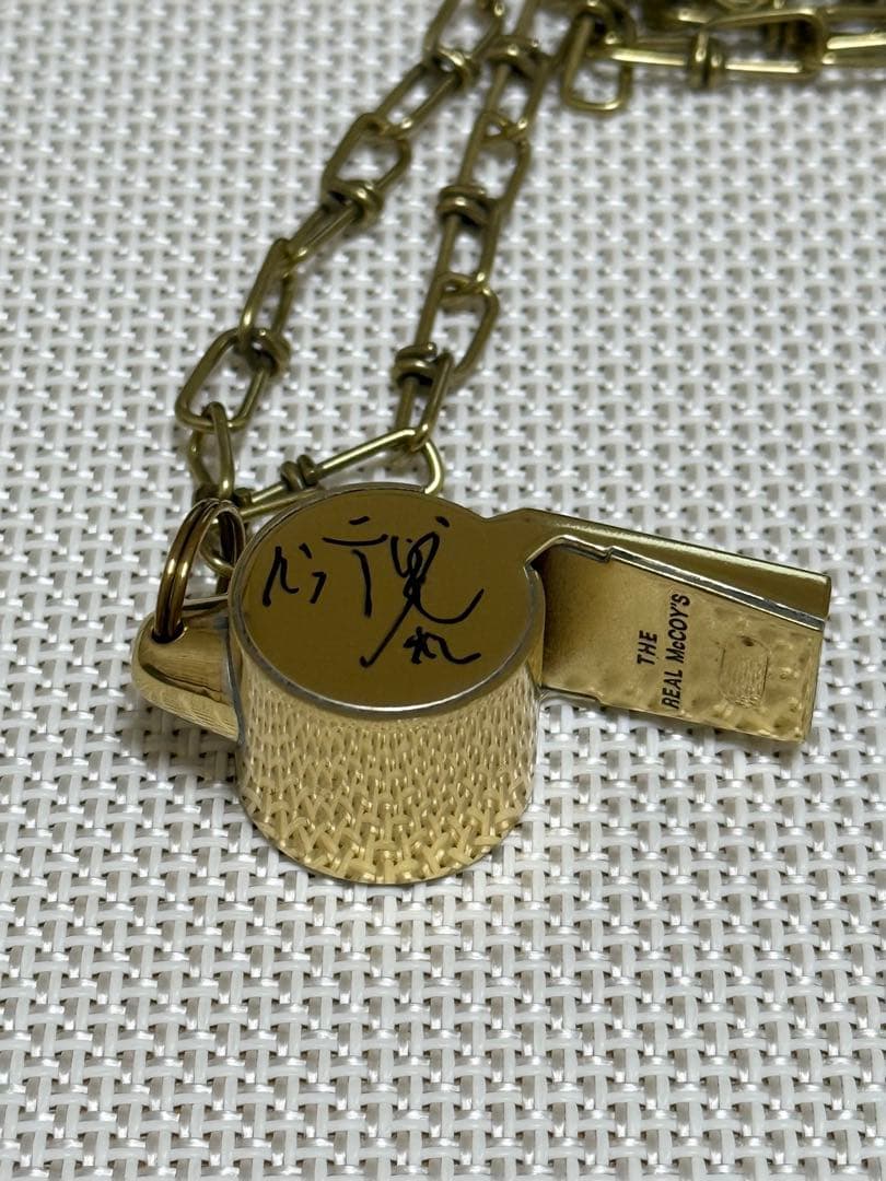 バッテリィズ エース 直筆サイン入り THE REAL McCOY'Sネックレス