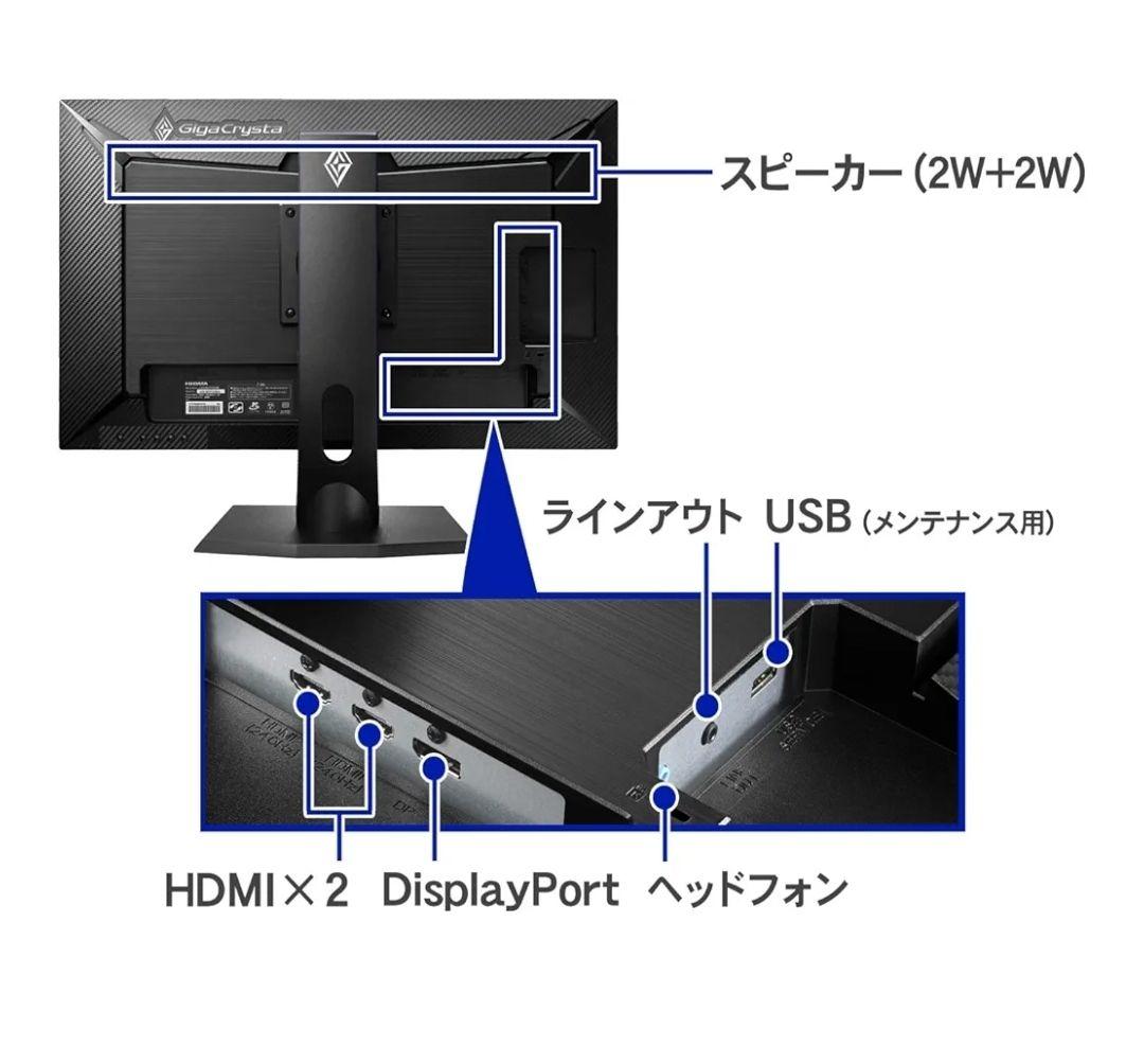 ブラウン様　IODATA ゲーミングモニター 27インチ GigaCrysta