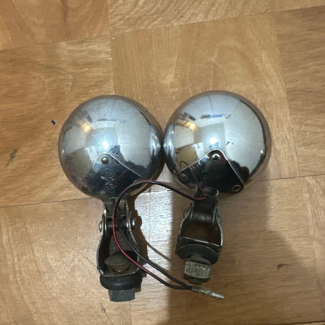 ビンテージ　ヘッドライト　デュアル