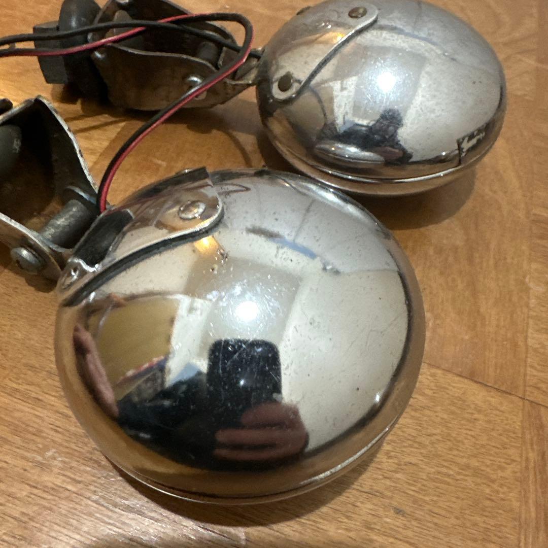 ビンテージ　ヘッドライト　デュアル