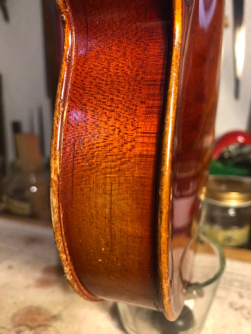 【駒&魂柱調整済】Suzuki分数バイオリンNo300 1/2 1987